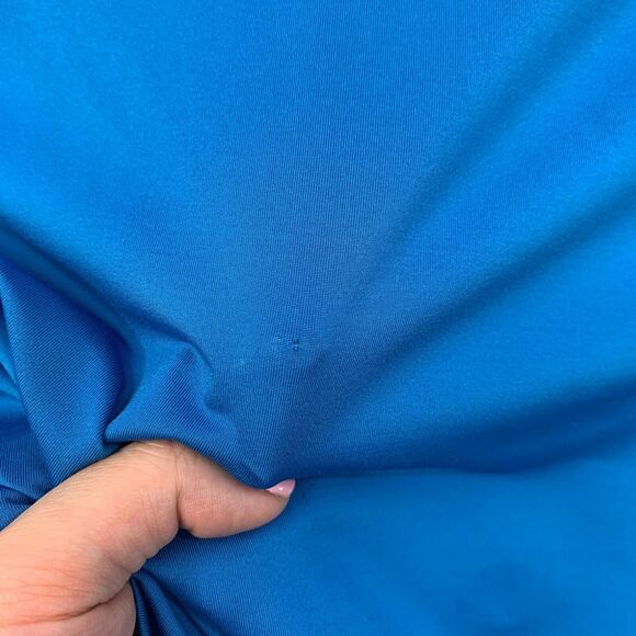 Nike Polo Shirt Mens Medium Astral Blue Golf Tour Performance Ultra 2.0 Dri Fit - Picture 6 of 12